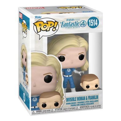 Funko POP! 1514 Invisible Woman & Franklin (Fantastic 4 First Steps)