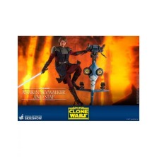 Anakin Skywalker y STAP HotToys 1/6 - Star Wars: The Clone Wars