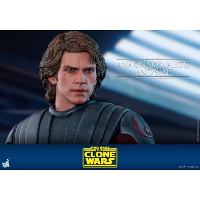 Anakin Skywalker y STAP HotToys 1/6 - Star Wars: The Clone Wars