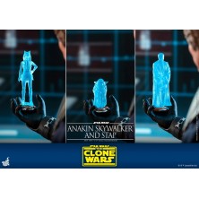 Anakin Skywalker y STAP HotToys 1/6 - Star Wars: The Clone Wars