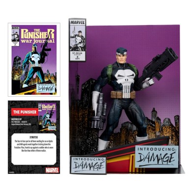 Figura The Punisher 26 cm McFarlane escala 1/6 (Inspirada en The Punisher War Journal 6))