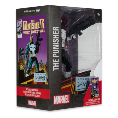 Figura The Punisher 26 cm McFarlane escala 1/6 (Inspirada en The Punisher War Journal 6))