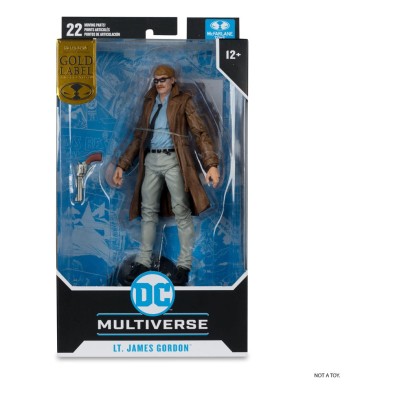 Figura Lt. James Gordon 18 cm McFarlane DC Multiverse Batman: Year one (Gold label)