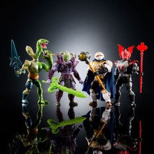 Pack 4 figuras MOTU Battle for Eternia Exclusivo HEO