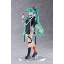 Figura Hatsune Miku 18 cm Fashion Punk ver.