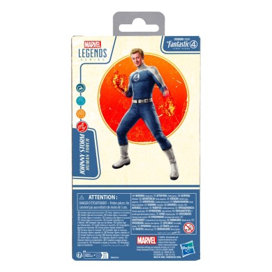 Figura Johnny Storm 15 cm Marvel Legends The Fantastic 4: First Steps Hasbro