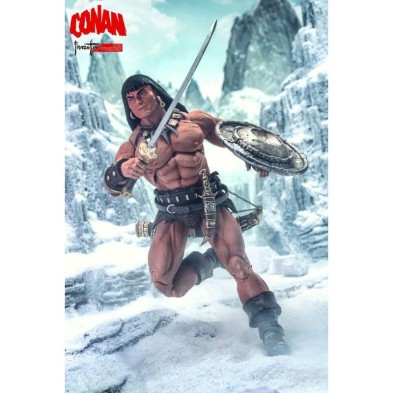 Figura Conan 17 cm escala 1/12 Frazetta Girls