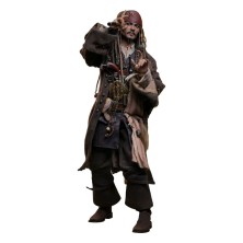 Figura Jack Sparrow 30 cm HotToys 1/6 - Piratas del Caribe: La venganza de Salazar