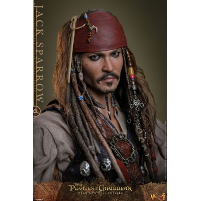 Figura Jack Sparrow 30 cm HotToys 1/6 - Piratas del Caribe: La venganza de Salazar
