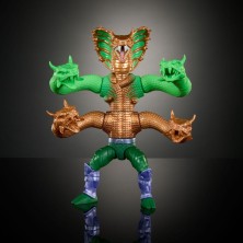 Figura King Hiss 14 cm MOTU x TMNT Mattel
