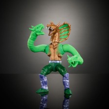 Figura King Hiss 14 cm MOTU x TMNT Mattel