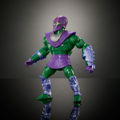 Figura King Hiss 14 cm MOTU x TMNT Mattel