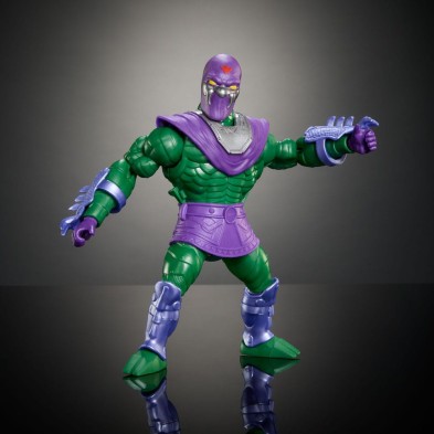 Figura King Hiss 14 cm MOTU x TMNT Mattel
