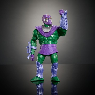 Figura King Hiss 14 cm MOTU x TMNT Mattel