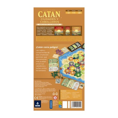 Catan: Ciudades y caballeros ampliación 5 - 6 jugadores