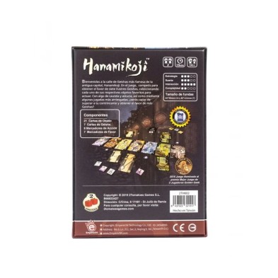Hanamikoji: El juego de mesa
