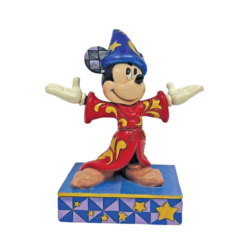 Figura Sorcerer Mickey 11 cm Magical Moment Enesco
