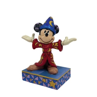 Figura Sorcerer Mickey 11 cm Magical Moment Enesco