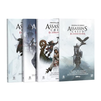 Assassin's Creed: El Juego de rol Slipcase + 3 libros