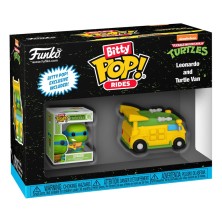 Leonardo and Turle Van Bitty POP! Rides 2,5 cm