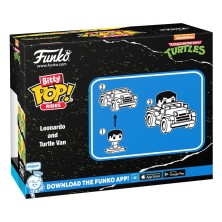 Leonardo and Turle Van Bitty POP! Rides 2,5 cm