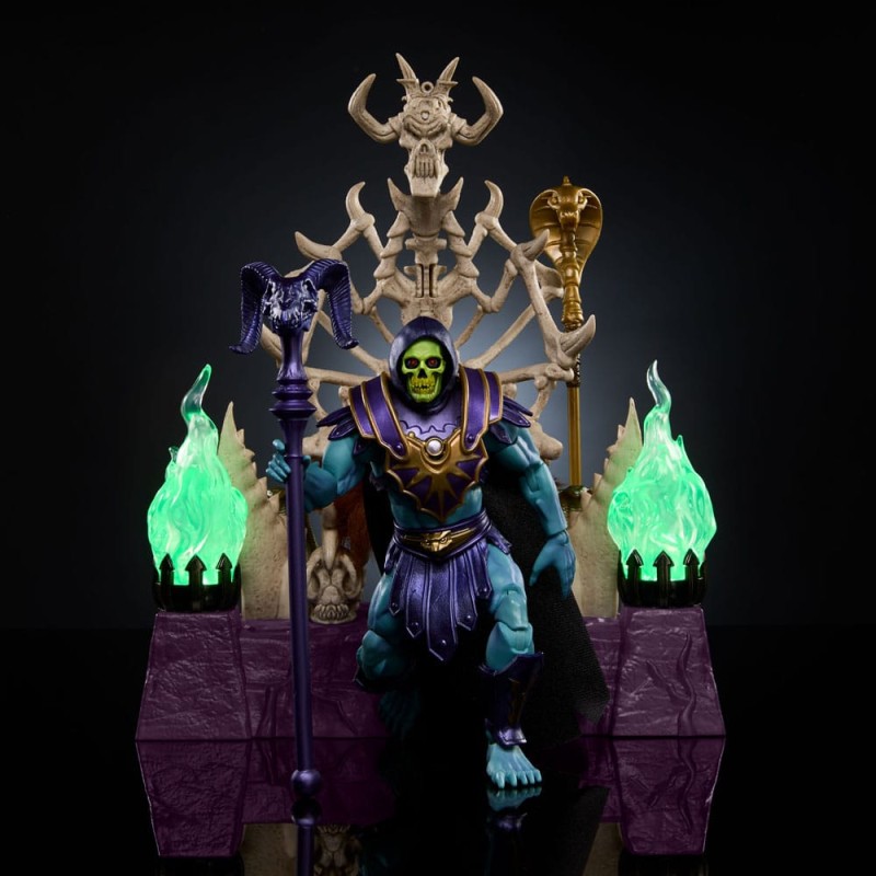 Figura Skeletor & Throne 18 cm MOTU: New Eternia