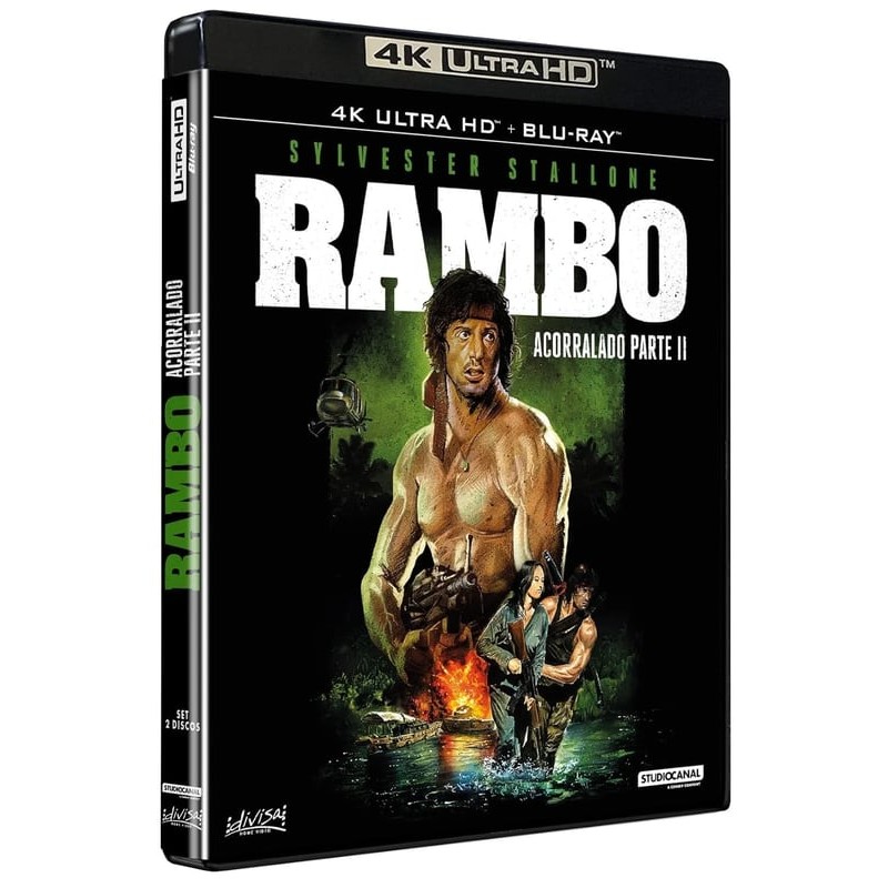 Rambo: Acorralado Parte II Blu-ray 4K Ultra HD