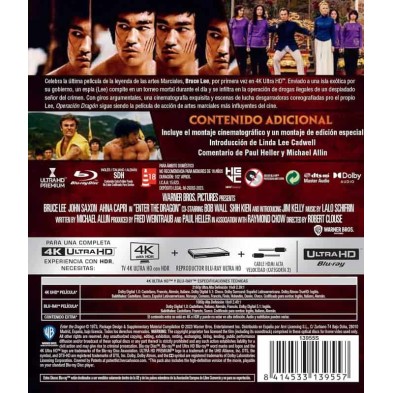 Operación Dragón Blu-ray 4K Ultra HD