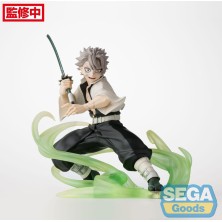 Figura Sanemi Shinazugaw 12 cm Demon Slayer: Kimetsu no Yaiba Estatua PVC Xross Link