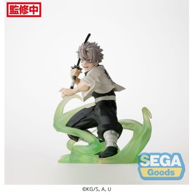 Figura Sanemi Shinazugaw 12 cm Demon Slayer: Kimetsu no Yaiba Estatua PVC Xross Link