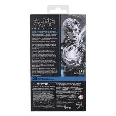 Figura Nightsister Merrin 15 cm The Black Series 28 SW Jedi: Survivor Hasbro