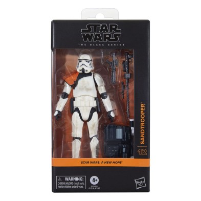 Figura Sandtrooper 15 cm The Black Series 12 SW: A new hope Hasbro