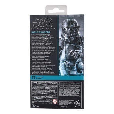 Figura Night Trooper 15 cm The Black Series 17 SW: Ahsoka Hasbro