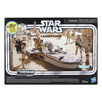 Figura Landspeeder & Luke Skywalker (Tatooine)  VC SW: A new hope Hasbro