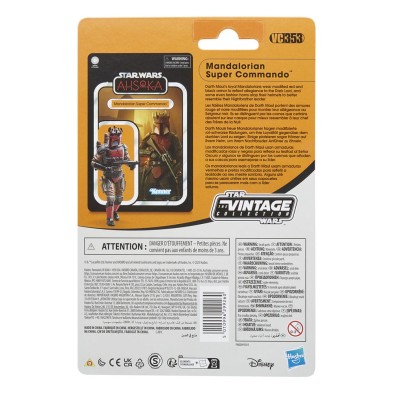 Figura Mandalorian Super Commando 10 cm VC353 SW: Ahsoka Hasbro