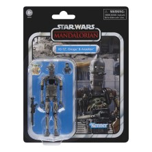 FiguraS Figuras IG-12, Grogu & Anzellan 10 cm VC358 SW: The Mandalorian Hasbro