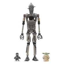 FiguraS Figuras IG-12, Grogu & Anzellan 10 cm VC358 SW: The Mandalorian Hasbro