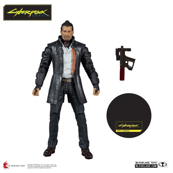 Cyberpunk 2077 Figura Takemura 18 cm