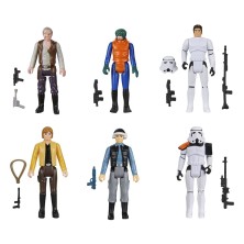 Star Wars Episode IV Retro Collection Pack de 6 Figuras 10 cm