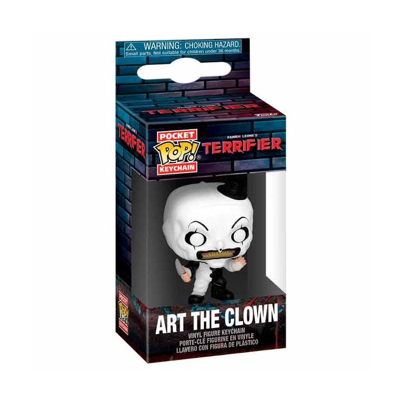 Llavero art The Clown 4 cm Pocket Keychain POP!