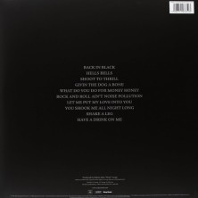AC/DC - Back in Black (Vinilo)