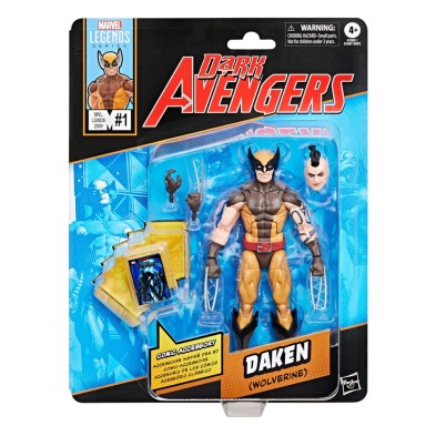 Figura Daken 15 cm Marvel Legends Dark Avengers Hasbro
