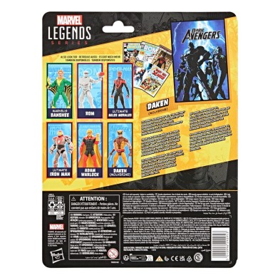 Figura Daken 15 cm Marvel Legends Dark Avengers Hasbro