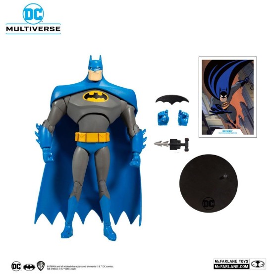 Figura Batman: The Animated  Series (Blue/Gray) 18 cm DC Multiverse