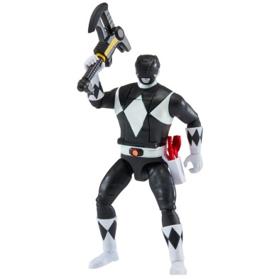 Mighty Morphin Power Rangers Figura Auto-Morphin Black Ranger 12 cm