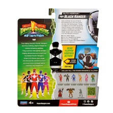 Mighty Morphin Power Rangers Figura Auto-Morphin Black Ranger 12 cm