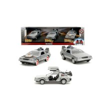 Pack 3 vehículos Regreso al Futuro escala 1/32