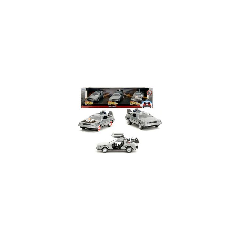 Pack 3 vehículos Regreso al Futuro escala 1/32