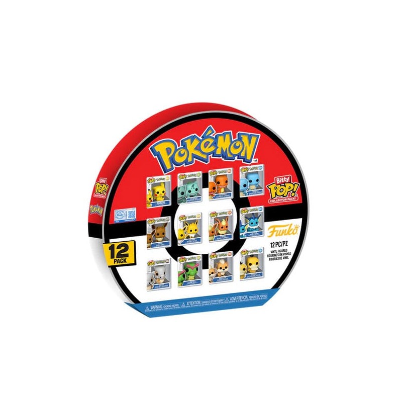 Caja Pokémon 12 figuras Bitty POP!