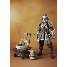 Figura Ronin Mandalorian Beskar Armor & Gogru Tamashi Nations